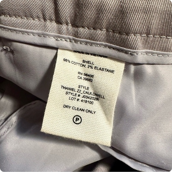 Theory ‘Thaniel Z2 Cauldwell Slim Pant’ in “Silver Ice” Size 8 - Picture 7 of 12